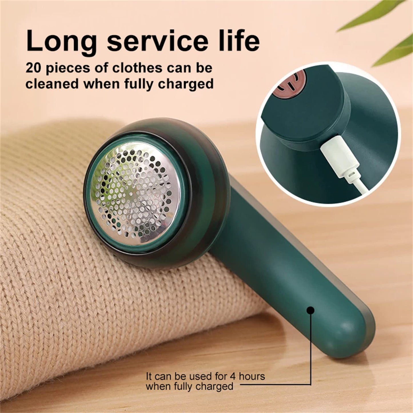 Relintlessly™ Rechargeable Fabric Shaver – Restore Clothes, Furniture & More